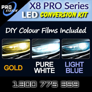 X8 Pro LED Conversion Kits Colours